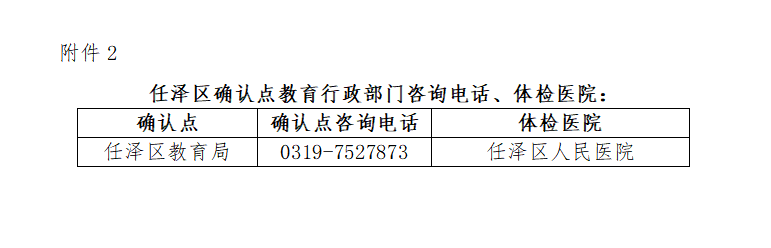 2022上半年邢臺(tái)市任澤區(qū)教師資格認(rèn)定公告！1