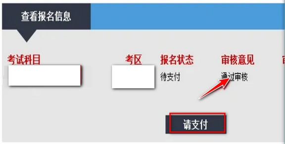 審核通過示意圖