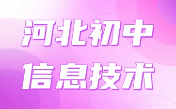 河北初中信息技術教資
